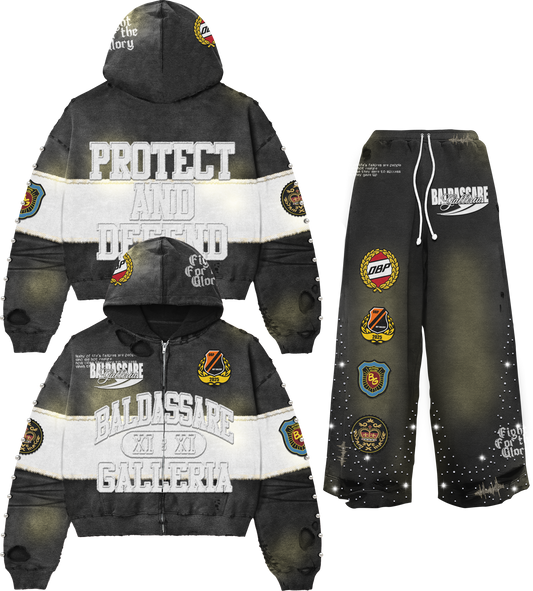 BALDASSARE X OBP VALOR TRACKSUIT (BLACK)