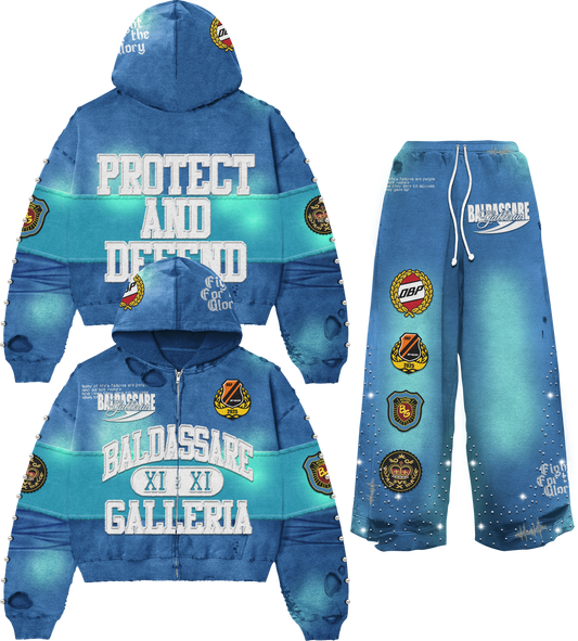 BALDASSARE X OBP VALOR TRACKSUIT (BLUE)