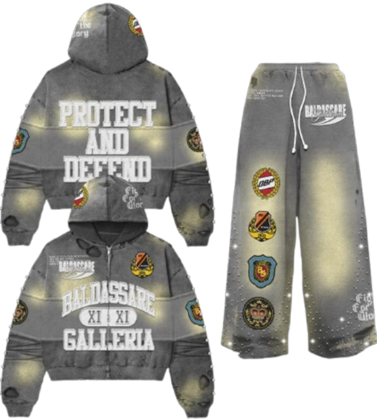 BALDASSARE X OBP VALOR TRACKSUIT (GREY)